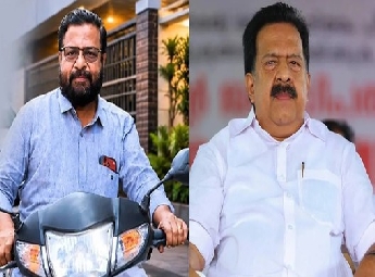 ചെന്നിത്തലയെ കാണാന്‍ കടകംപള്ളിയെത്തി; ഹെല്‍മറ്റ് വയ്ക്കാതെ സ്കൂട്ടറിൽ എത്തിയതിന് പരാതി നല്‍കി യൂത്ത് കോണ്‍ഗ്രസ്
