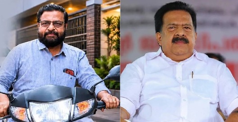 ചെന്നിത്തലയെ കാണാന്‍ കടകംപള്ളിയെത്തി; ഹെല്‍മറ്റ് വയ്ക്കാതെ സ്കൂട്ടറിൽ എത്തിയതിന് പരാതി നല്‍കി യൂത്ത് കോണ്‍ഗ്രസ്