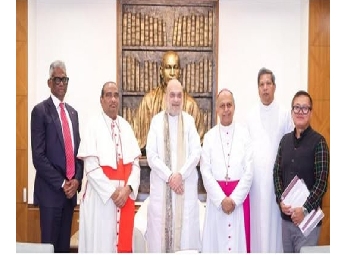 എഫ്‌സിആർഎ ഭേദഗതി മുൻകാല പ്രാബല്യത്തോടെ നടപ്പാക്കില്ല; സഭാ നേതാക്കൾക്ക് അമിത് ഷായുടെ ഉറപ്പ്