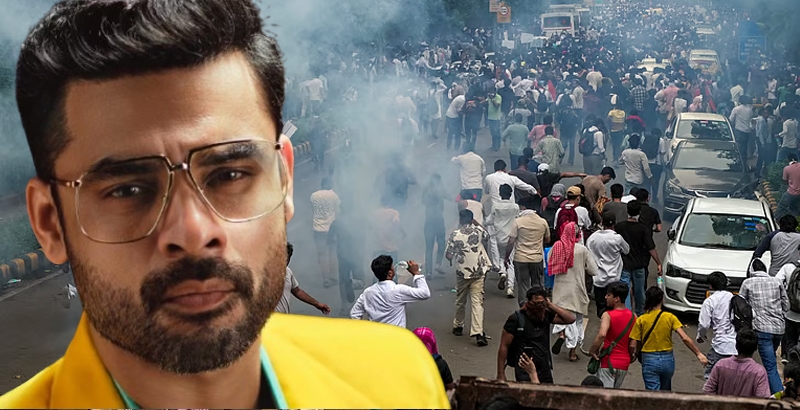 വിദ്യാര്‍ഥി പ്രക്ഷോഭത്തെ അടിച്ചമര്‍ത്താനുള്ള ശ്രമത്തെ വിമര്‍ശിച്ച് ടൊവിനോ തോമസ്