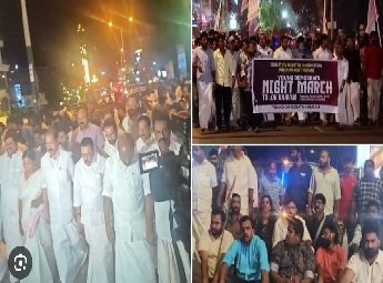 കോൺ​ഗ്രസ് നേതാക്കളുടെ അറസ്റ്റില്‍ സംസ്ഥാനത്താകെ പ്രതിഷേധം; കണ്ണൂരിലും ആലപ്പുഴയിലും ട്രെയിന്‍ തടഞ്ഞു