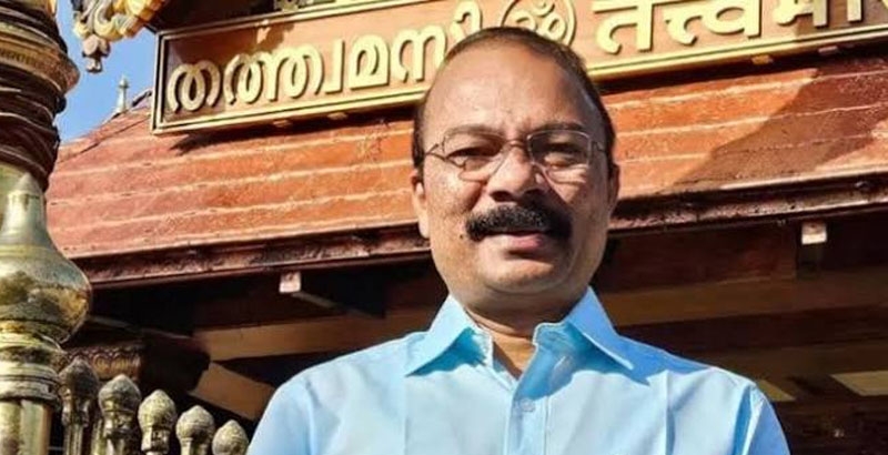 ശബരിമല സ്വർണക്കൊള്ള കേസ്: മുൻ ദേവസ്വം ബോർഡ് പ്രസിഡന്റ് പി.എസ്. പ്രശാന്ത് കസ്റ്റഡിയിൽ