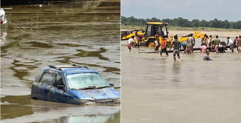 അസമില്‍ പ്രളയം രൂക്ഷം: ആറ് ജില്ലകളില്‍ 4.45 ലക്ഷത്തിലധികം പേര്‍ ദുരിതത്തില്‍; 631 ഗ്രാമങ്ങള്‍ വെള്ളത്തിനടിയില്‍