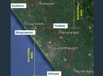 വിഴിഞ്ഞം- നാവായിക്കുളം ഔട്ടര്‍ റിങ് റോഡിന് പാരിസ്ഥിതികാനുമതി; വിഴിഞ്ഞത്തിന്...