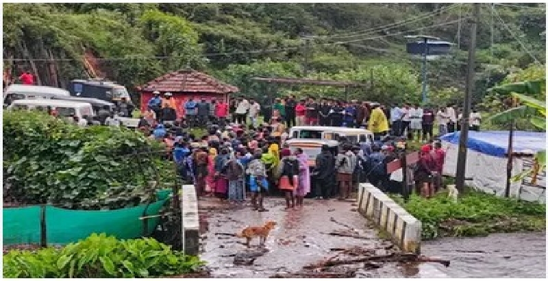 ഇടുക്കി  വട്ടവട കൊട്ടക്കമ്പൂരില്‍ മണ്ണിടിച്ചില്‍, രണ്ടു മരണം; ഒരാൾ ഗുരുതരാവസ്ഥയിൽ