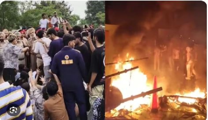പഞ്ചാബിലെ ലവ്ലി പ്രൊഫഷണല് യൂണിവേഴ്സിറ്റിയില് പ്രതിഷേധം രൂക്ഷം; ക്യാമ്പസ് അടച്ചിട്ടു, ക്ലാസുകളും പരീക്ഷകളും മാറ്റിവെച്ചു പഞ്ചാബിലെ ലവ്ലി പ്രൊഫഷണല് യൂണിവേഴ്സിറ്റിയില് പ്രതിഷേധം രൂക്ഷം; ക്യാമ്പസ് അടച്ചിട്ടു, ക്ലാസുകളും പരീക്ഷകളും മാറ്റിവെച്ചു