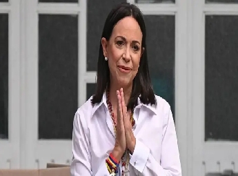 വെനസ്വേലന്‍ പ്രതിപക്ഷ നേതാവ് മരിയ കൊറീന മച്ചാഡോ നാട്ടില്‍ തിരിച്ചെത്തി; 10 മാസത്തിലേറെ നീണ്ട പ്രവാസത്തിന് വിരാമം