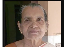 ഷിക്കാഗോയിലെ സാമൂഹിക പ്രവര്‍ത്തകന്‍ പ്രസന്നന്‍പിള്ളയുടെ അമ്മ ചെല്ലമ്മ അന്തരിച്ചു
